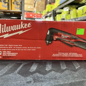 M12 12V Lithium-Ion Cordless 3/8 in. Right Angle Drill (Tool-Only)