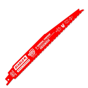 9 in. 8/14 TPI Demo Demon Bi-Metal Reciprocating Saw Blades for General Purpose