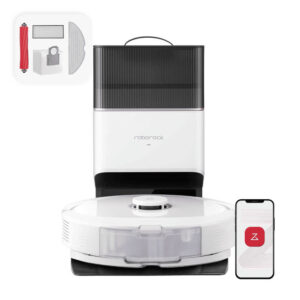 Roborock Q8 Max+ Robotic Vacuum and Mop with Smart Navigation, Self-Emptying, M