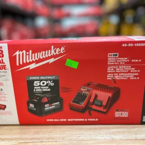 High Output Milwaukee M18 18-Volt Lithium-Ion Starter Kit