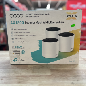 TP-LINK AX1800 Whole Home Mesh Wireless Router System DECO X-25 3-Pack