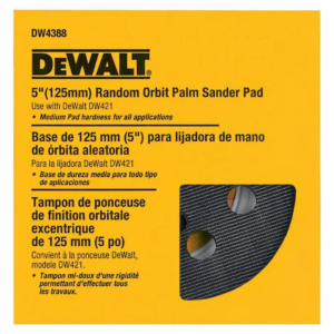 DEWALT 5-in 8-Hole Hook & Loop Pad