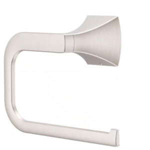 Bruxie Wall Mounted Hand Towel Holder in Spot Defense Brushed Nickel