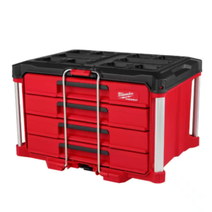 PACKOUT 22 in. Modular 4-Drawer Tool Box with Metal Reinforced Corners and 50 lb