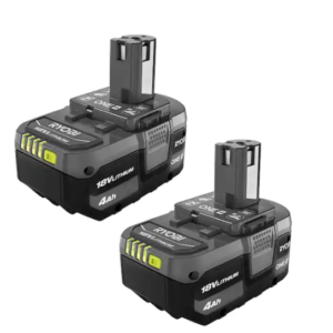 ONE+ 18V Lithium-Ion 4.0 Ah Battery (2-Pack)