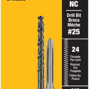 DRILL TAP SET, 10-24NC THRD 2PC