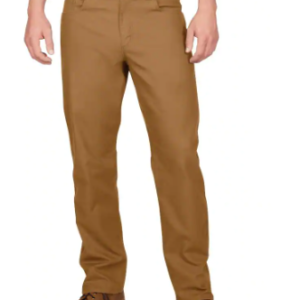 Men's 34 in. x 30 in. Khaki Cotton/Polyester/Spandex Flex Work Pants with 6 Pock