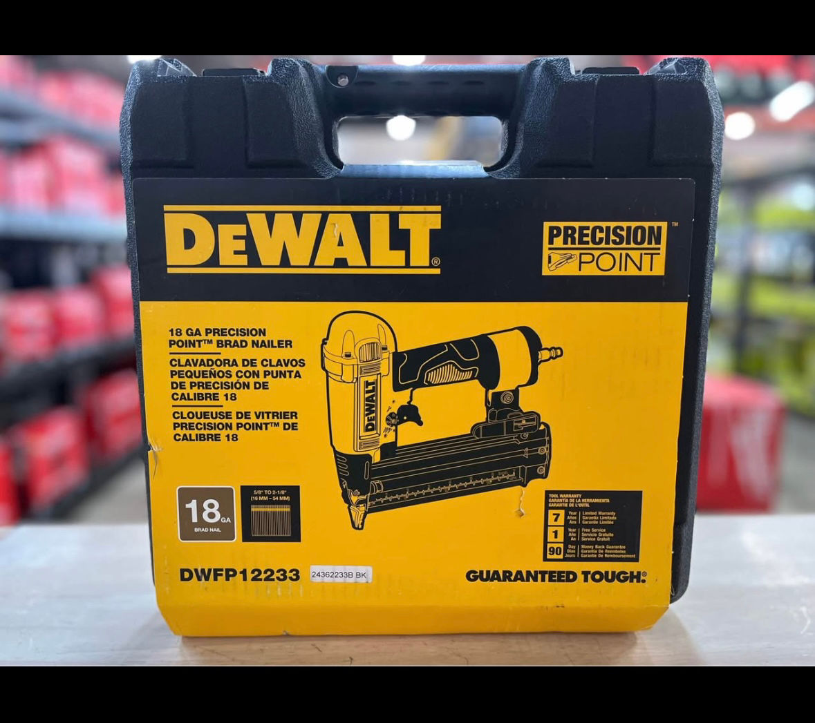 Dewalt 18g Brad nailer