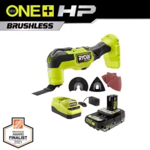 ONE+ HP 18V Brushless Cordless Multi-Tool Kit with 2.0 Ah HIGH PERFORMANCE