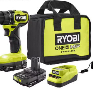 ONE+ HP 18V Brushless Cordless Compact 1/2in. Drill/Driver Kit with (2) 1.5 Ah B
