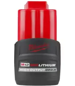 M12 12V Lithium-Ion CP High Output 2.5 Ah Battery Pack