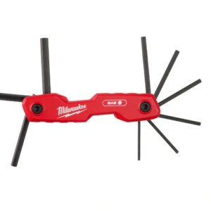 Folding SAE Hex Key Set (9-Piece)
