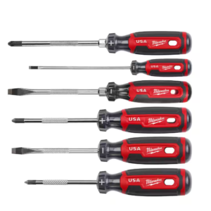 Screwdriver Set with Cushion Grip (6 Piece)