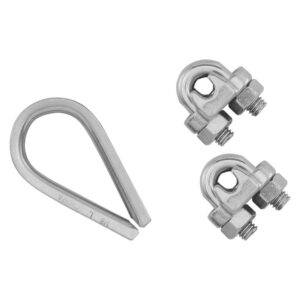 National Hardware N100-349 3/32-in x 1/8-in Cable Clamp