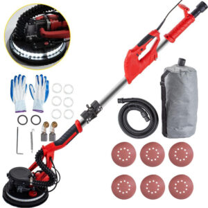 VEVOR Drywall Sander 850-Watt Electric Drywall Sander Variable Speed 800-1750 R