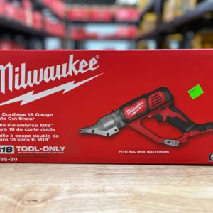 Milwaukee M18 18-Volt Lithium-Ion Cordless 18-Gauge Double Cut Metal Shear Tool
