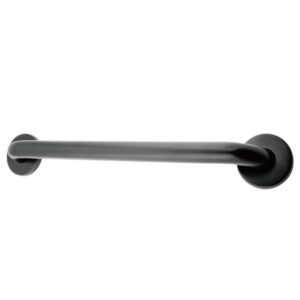 Kingston Brass Americana 18 in. x 1-1/4 in. Grab Bar in Black