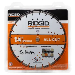 RIDGID 14 in. All-Cut Segmented Rim Diamond Saw Blade 25-AC14