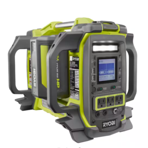40V 1800-Watt Portable Battery Power Station Inverter Generator and 4-Port Charg
