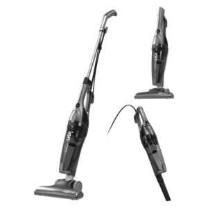 Tzumi Ionvac Zip Vac 3-in-1 Bagless Corded HEPA Floor and Carpet Stick Vacuum