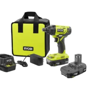 18-Volt ONE+ Lithium-Ion Cordless 1/4 in. Impact Driver Kit