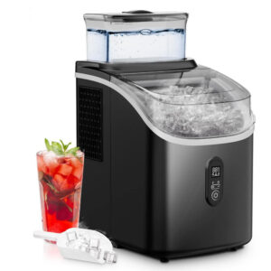 SIMZLIFE 8.7 in. 30 lb./24h Countertop Portable Ice Maker