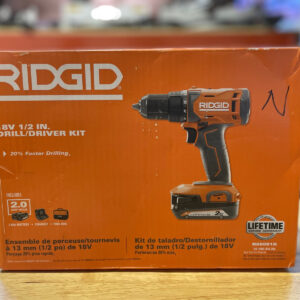 18V Cordless 1/2 in. Drill/Driver Kit with (1) 2.0 Ah Battery and Charger