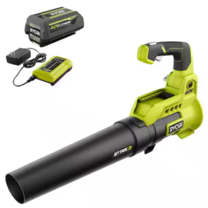 40V 110 MPH 525 CFM Cordless Battery Variable-Speed Jet Fan Leaf Blower Kit