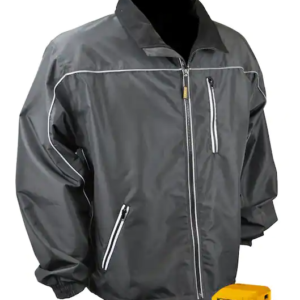 Men's Medium 20-Volt MAX XR Lithium-Ion Black Lightweight Poly Shell Bare Jacket
