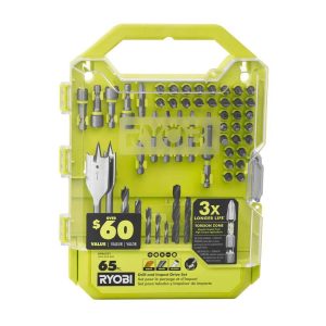 RYOBI 65-Piece Drill and Impact Drive Kit