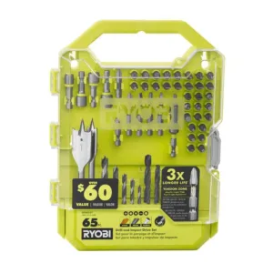 RYOBI 65-Piece Drill and Impact Drive Kit