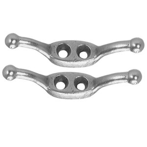 Covert 2-1/2-in ROPE CLEAT,2 CT - Durable Chrome-Plated Cleat