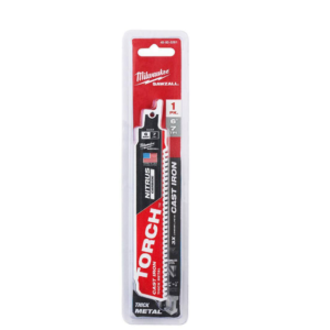 6 in. 8 TPI TORCH Nitrus Carbide Teeth Metal Cutting SAWZALL Reciprocating Saw B