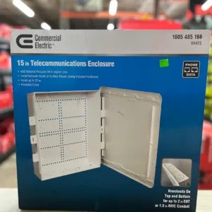 Commercial Electric 15 in. Plastic Telecommunication Enclosure
