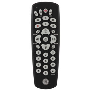GE 3-Device Universal TV Remote Control - Control 3 Devices Easily!