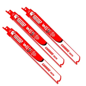 9 in. 8 TPI Steel Demon Carbide Reciprocating Saw Blades