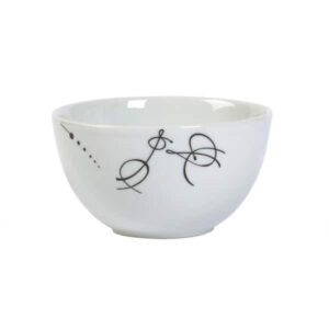 Tabletops Gallery 16-Piece Casual White with Pattern Ceramic Dinnerware Set