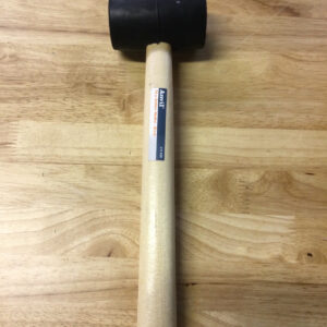 16 oz. Black Rubber Head Mallet