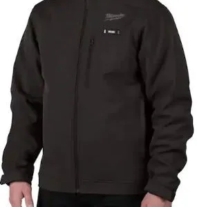 Men's Small M12 12V Lithium-Ion Cordless TOUGHSHELL Black Heated Jacket Kit with