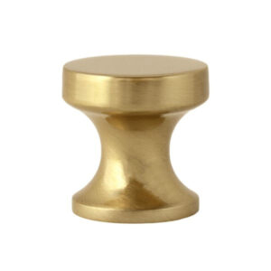 High Desert 1 in. (25 mm) Satin Brass Round Cabinet Knob