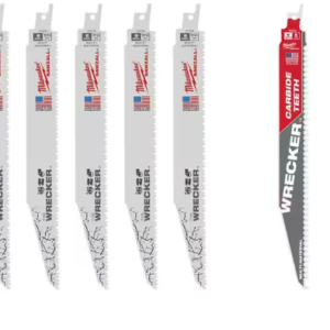 9 in. 7/11 Teeth per Inch BiMetal WRECKER Multi Purpose Cutting Reciprocating Sa