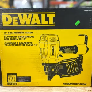 Pneumatic 15° Coil Framing Nailer