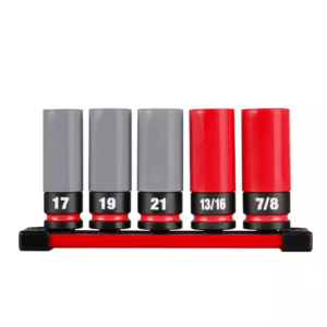 SHOCKWAVE Impact-Duty 1/2 in. Drive Deep SAE & Metric Lug Nut Impact Socket Set