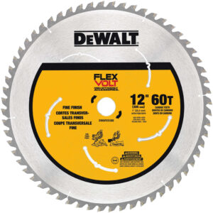 FLEXVOLT 12 in. 60-Teeth Carbide-Tipped Miter Saw Blade