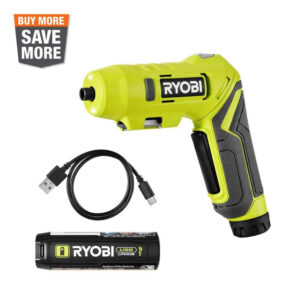 RYOBI USB Lithium Screwdriver Kit