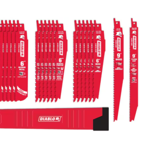 Bi-Metal Reciprocating Saw Blade Set (20-Piece)