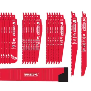 Bi-Metal Reciprocating Saw Blade Set (20-Piece)