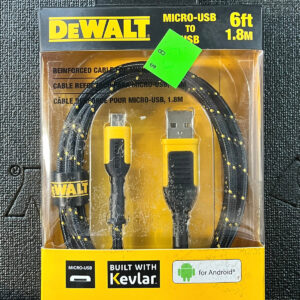 DEWALT 6 ft Reinforced Braided Cable