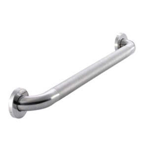 24 Inch ADA Compliant Grab Bar - Polished Stainless Steel for Safety