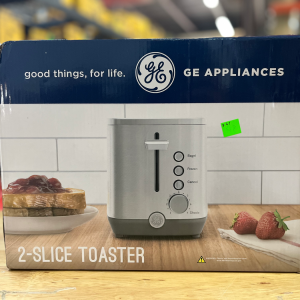 GE 2-Slice Stainless Steel Wide Slot Toaster with 7 Shade Settings G9TMA2SSPSS
